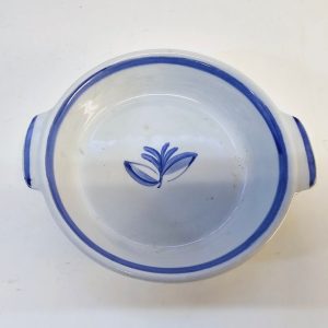Upsala Ekeby Gefle 'Blått Band' Ugnsform – Design av Arthur Percy