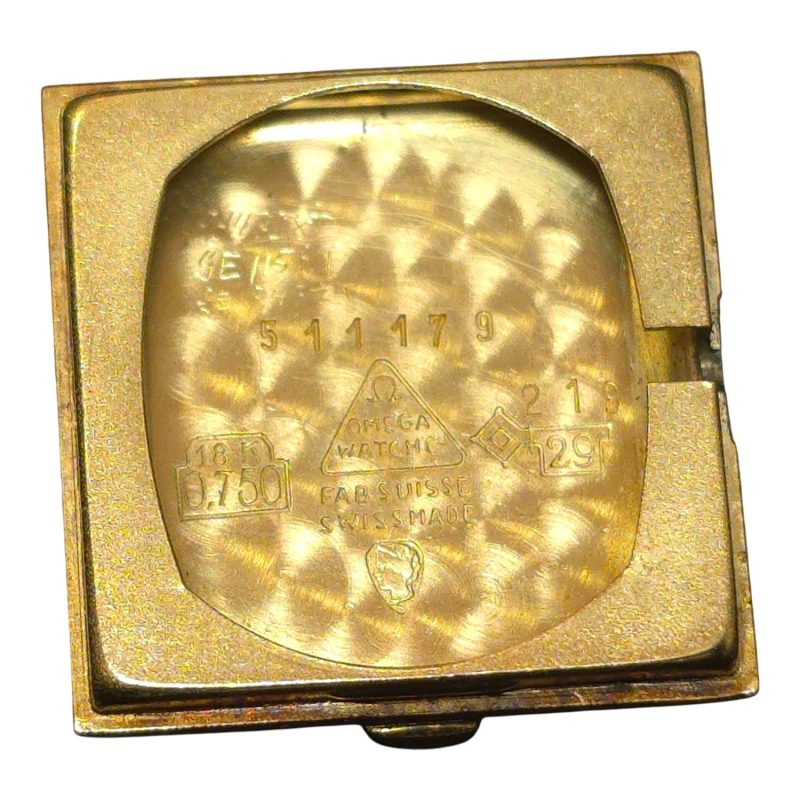 Exklusiv Omega Vintageklocka i 18K Guld – Stilren Elegans från 1968