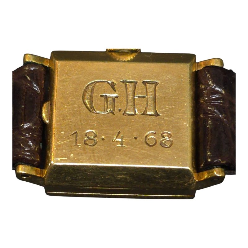 Exklusiv Omega Vintageklocka i 18K Guld – Stilren Elegans från 1968