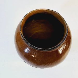 Handgjord Vas - 26 cm, Reliefmotiv