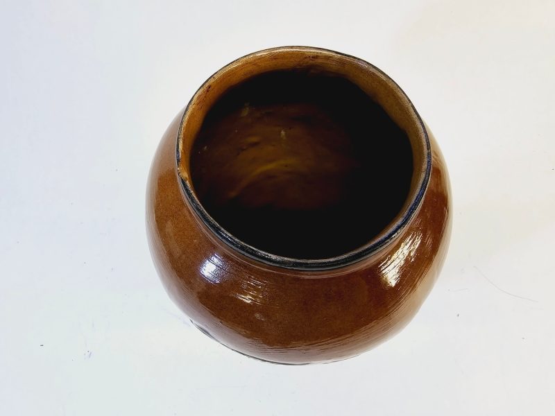 Handgjord Vas - 26 cm, Reliefmotiv