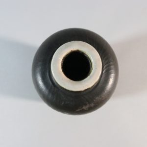VAS, glaserad lergods, ej signerad - 18cm