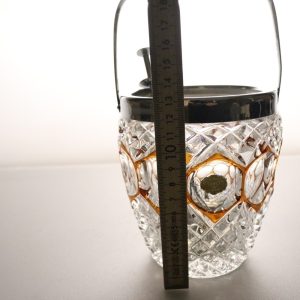 Exklusiv Ishink - Glas/Metall - 1900-talets Andra Hälft