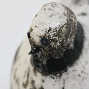 Fågelskulptur av Gudrun Kellerman – Exklusivt 1900-talshantverk