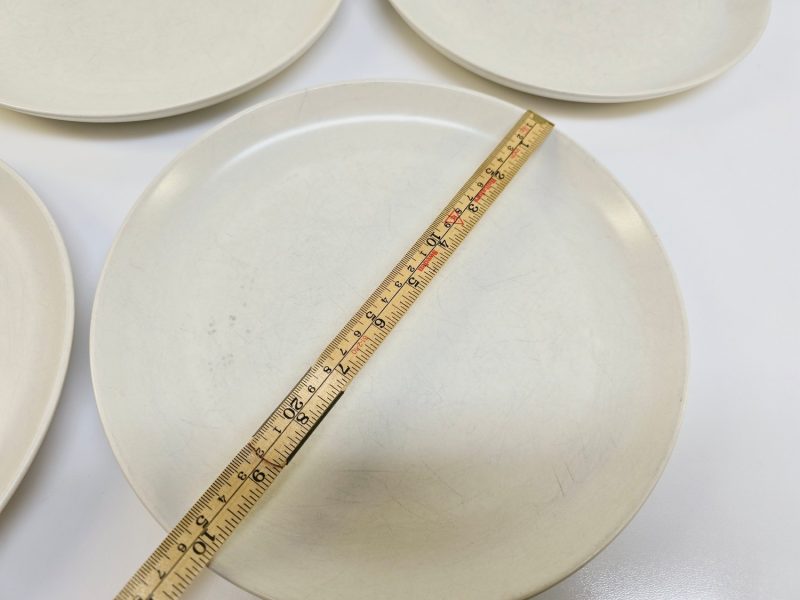 Set med 5 tallrikar från Höganäs Keramik – Klassisk svensk design