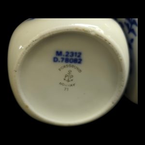 Set med 2 vaser från Porsgrund Norway – tidlös skandinavisk design