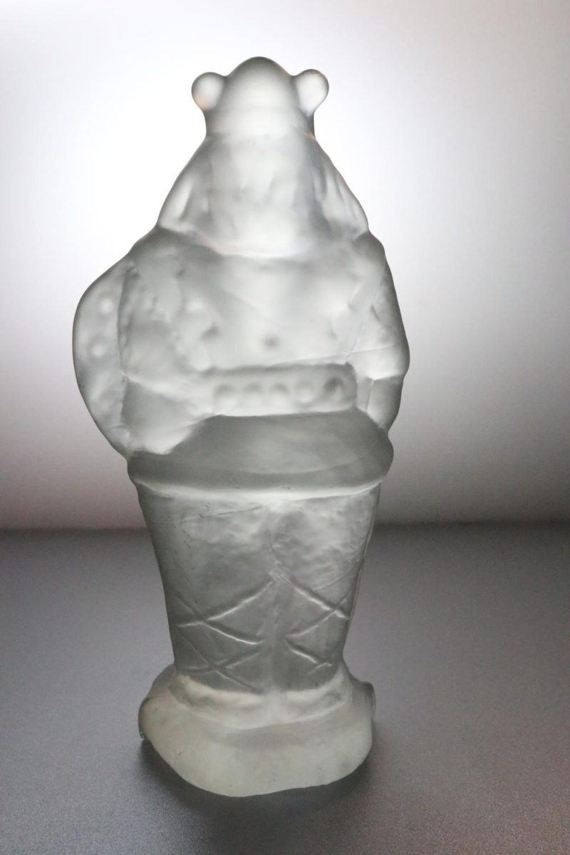 Skulptur, Viking, troligen Pukeberg, Uno Westberg, höjd 19,5cm