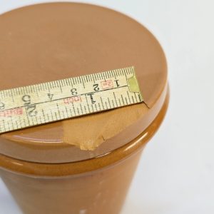 Terrakottaburk för Kaffe – Tillverkad i Portugal