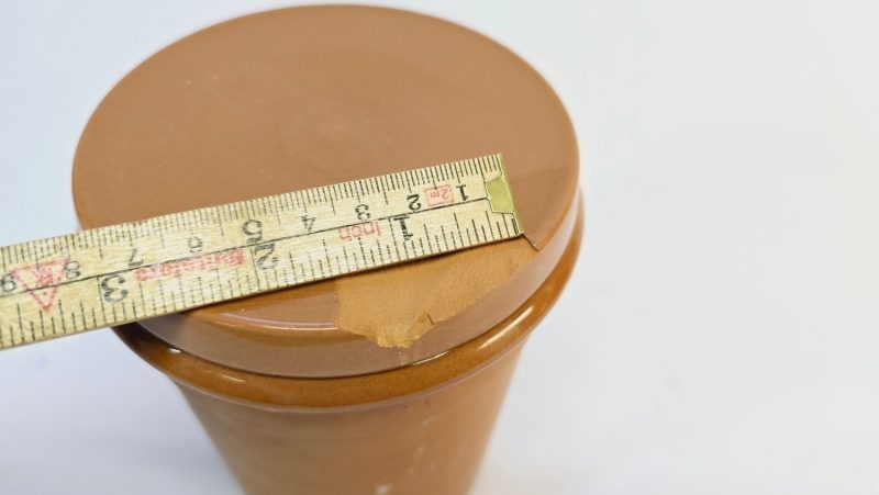 Terrakottaburk för Kaffe – Tillverkad i Portugal