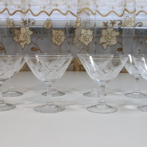 Glasservis, Kristall, GPI AB i Kosta, 1950/60-tal