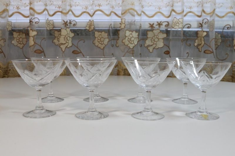 Glasservis, Kristall, GPI AB i Kosta, 1950/60-tal
