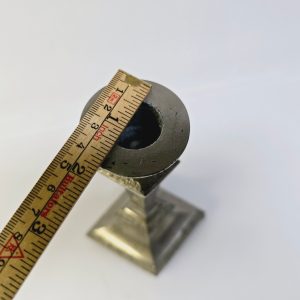 Klassisk ljusstake i tenn – Tidlös elegans, 20,5 cm
