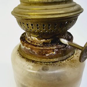 Antik fotogenlampa "Kosmos Brenner" – Charm med tidens patina
