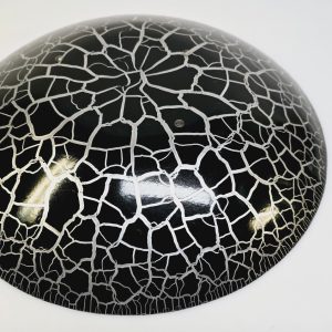 Exklusivt fat från Nybro Crystal – Stort handgjort mästerverk!