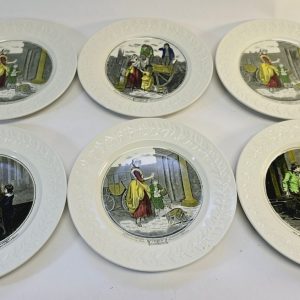Handmålad skål med grodmotiv – Vintage från Danmark