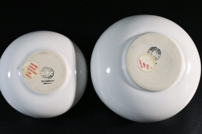 Vintage Oljelampor från Höganäs – Stilren Design i Stengods