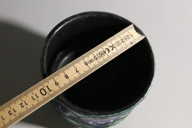 Vintage Keramikskål – 8,5 cm Hög