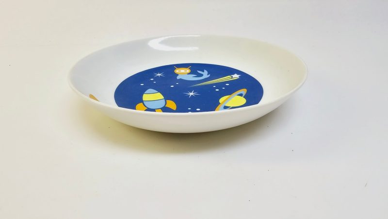 Unik tallrik "Sputnik" från Rörstrand, designad av Hanna Werning‎