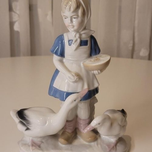 Klassisk figurin från Wagner & Abel, Lippelsdorf GDR , Stämplad