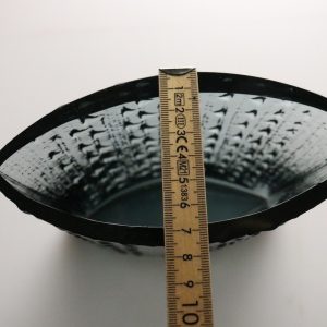 Glasvas, 16cm