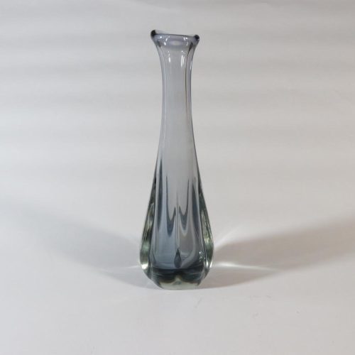 Hundbensvas, färgat glas, 24cm
