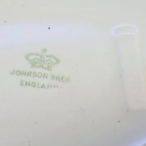 Antik Johnson Bros Terrin – Blomsterdekor, England
