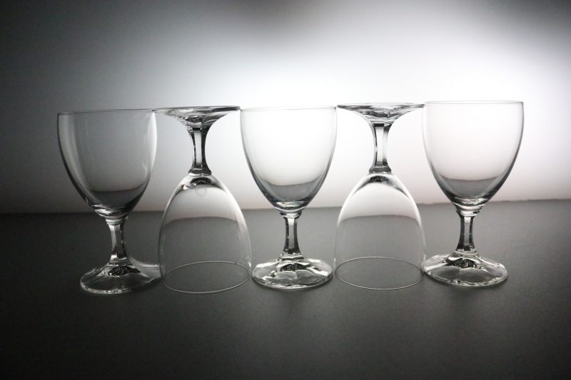 Eleganta Vinglas – Set om 5 st på 14 cm Höjd