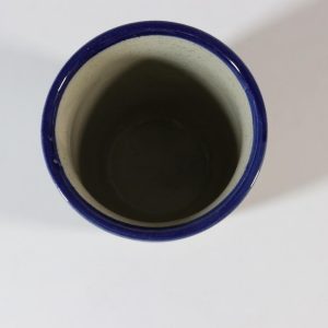 Mugg med blå dekor, oidentifierad
