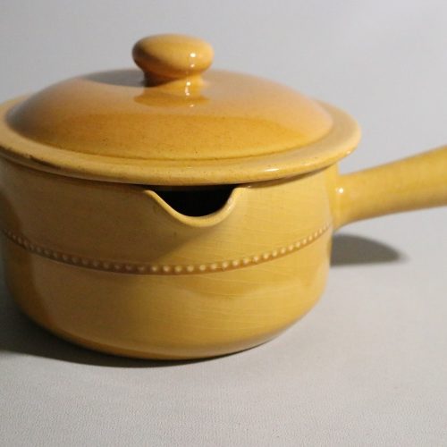 Old Höganäs Gryta – Handgjord Keramik, 13 cm i diameter