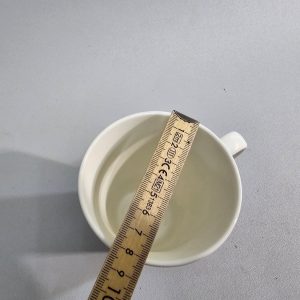 Mugg med Blad- och Citrusmönster