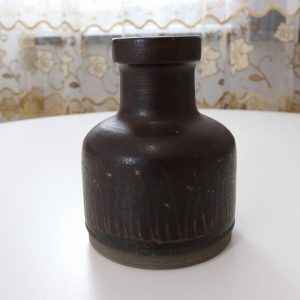 Mugg i lergods, Andersson & Johansson Höganäs,  D8cm H11,5cm