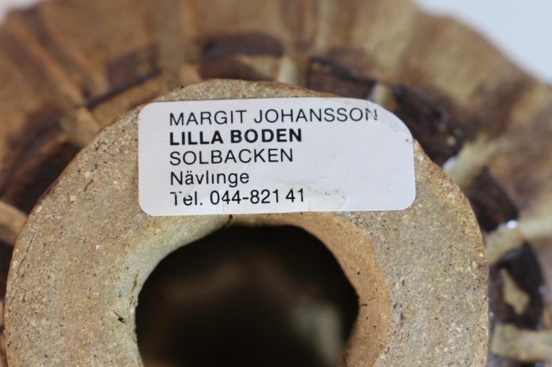 Prydnadsföremål, MARGIT JOHANSSON LILLA BODEN SOLBACKEN Nävlinge
