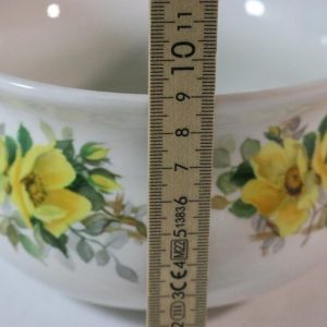 Portmeirion Keramik Stoke On Trent Gula Blommor Kaffe Te kopp Mugg Soppa skål