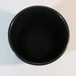 Tusca rund antracitkruka - H.11 x D.12cm