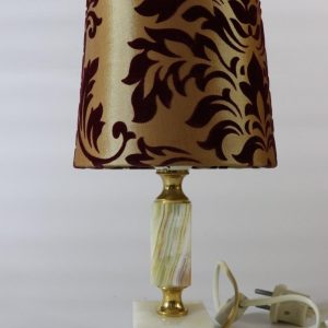 BORDSLAMPA, Marmor eller Onyx - skärm ingår