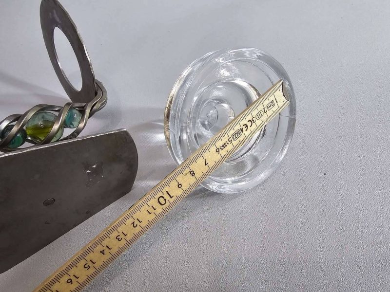 Lampett, Metall och glas