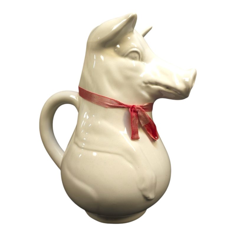 Charmig Staffordshire Gris-Kanna med Vintage Design