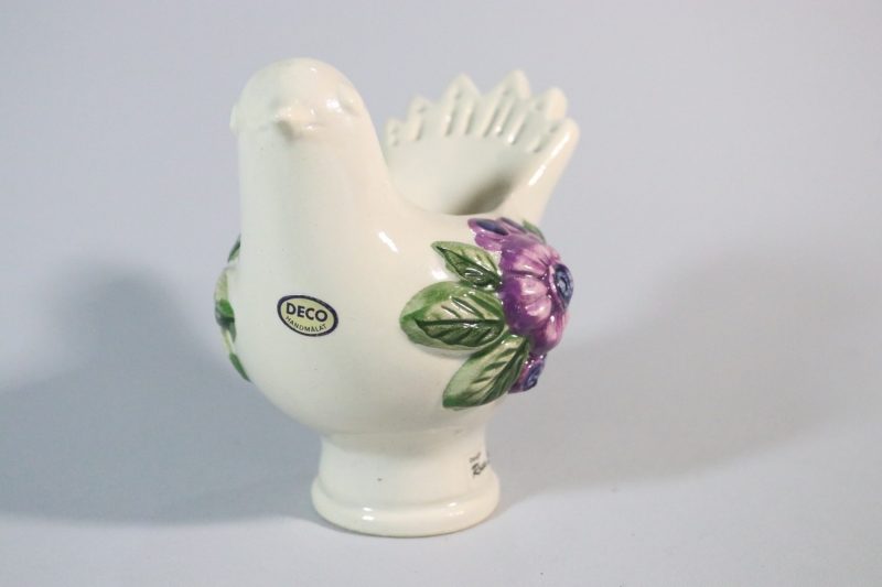 FÅGEL, ROSA LJUNG DECO, lila dekor