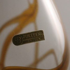 Glasvas, Pukeberg Sweden