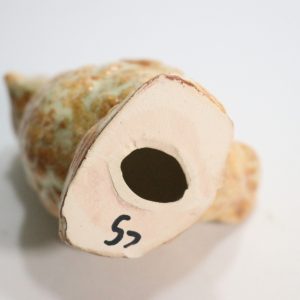 Keramisk Fågelfigur – Handgjord Charm, 8,5 cm