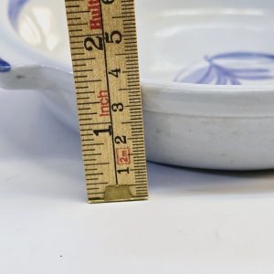 Upsala Ekeby Gefle 'Blått Band' Ugnsform – Design av Arthur Percy