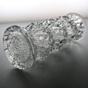 VAS,  i texturerad pressglass från Oberglas Austria - Österrike