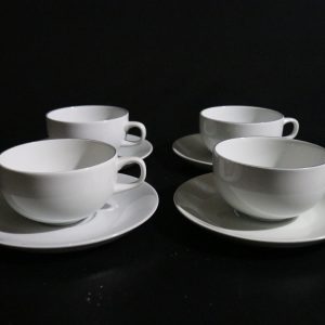 Elegant kaffeservis från Royal Copenhagen - Modell Fajance 3042