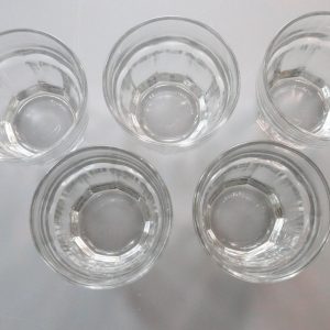5st Glas Bormioli Rocco Rock Bar Glas