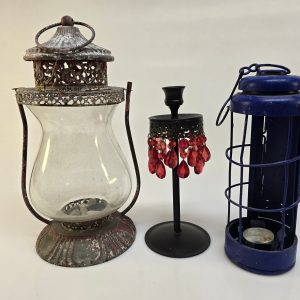 Set med 8 Antika Bordsknivar i Silverplätering – Vacker Patina och Klassisk Desi