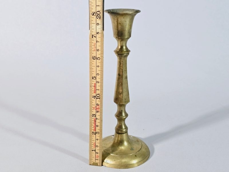 Ljusstake, mässing, 20,5cm