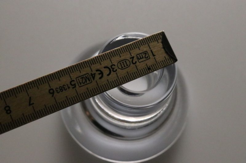 LJUSHÅLLARE, glas, design K Hagberg/M Hagberg