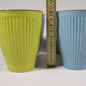 6st glas, keramik, olika färger