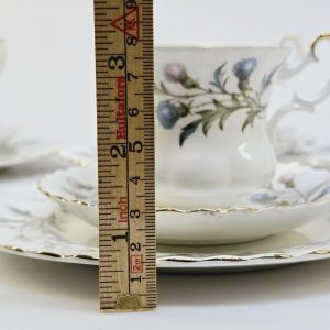 Elegant teservis "Brigadoon" från Royal Albert – 4 set