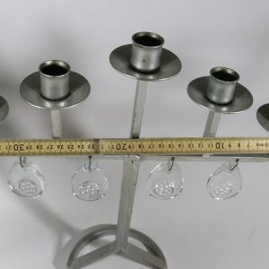 LJUSSTAKE, smide/ glas, Keramode AB, Engelholm, 1900-talets andra hälft
